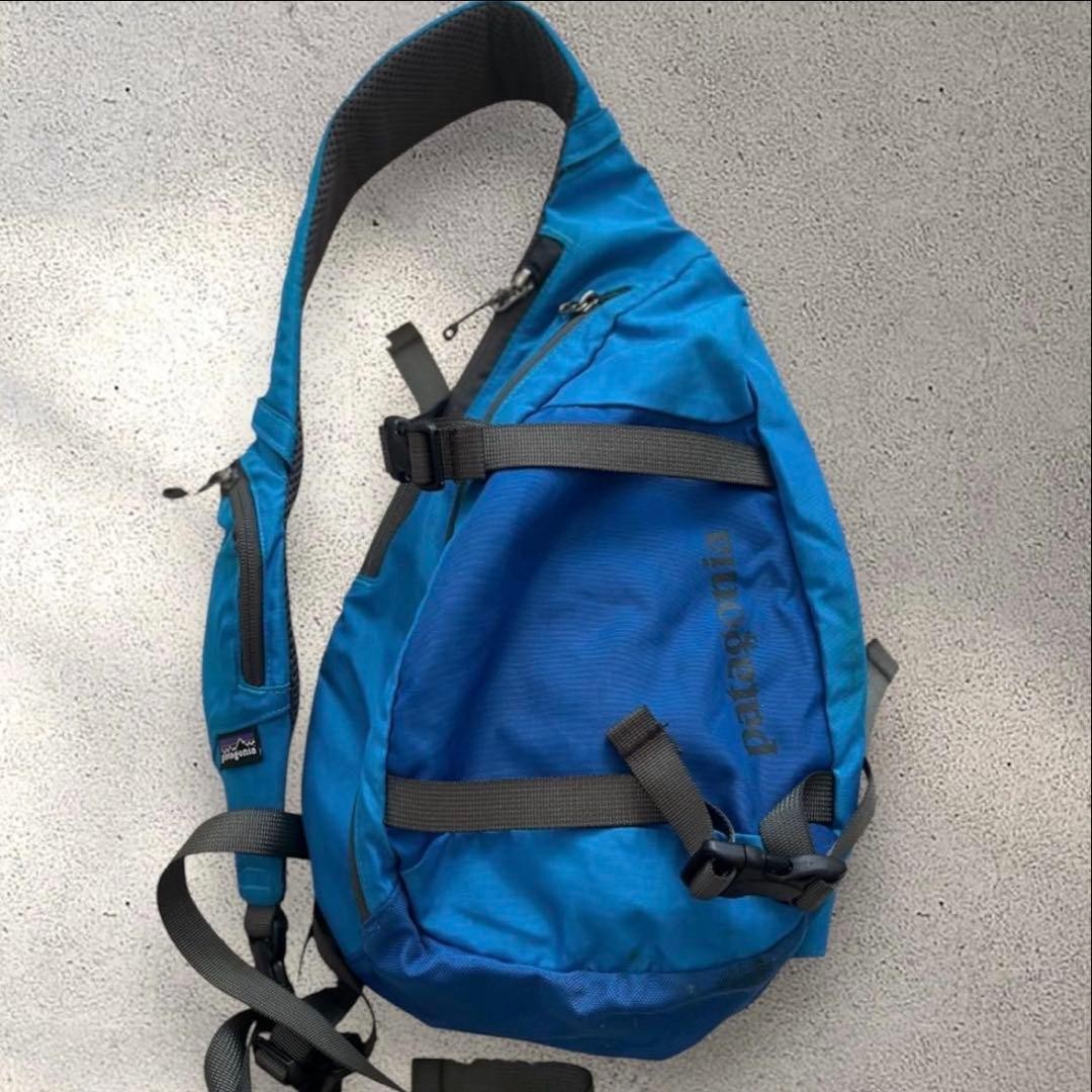 Patagonia Atom Sling Sling Bag Very Good nylon Pink 40cm x 25cm x 10cm