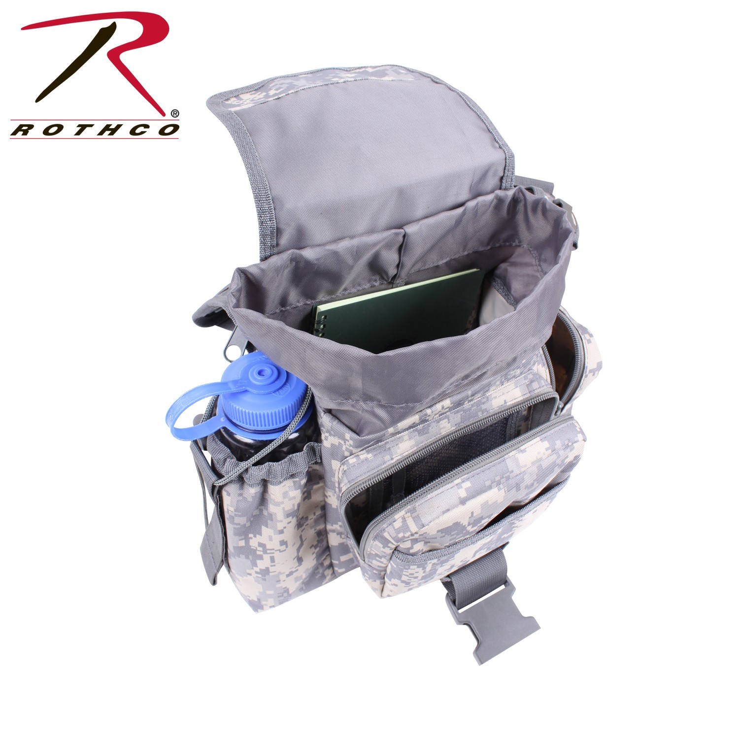 Lightweight MOLLE Advanced Tactical Travel Shoulder Bag Bug Out Pack Coyote