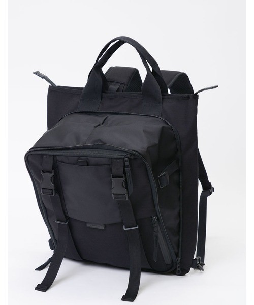 Master-Piece Masterpiece MSPC squared Backpack Black 224101 Made in Japan