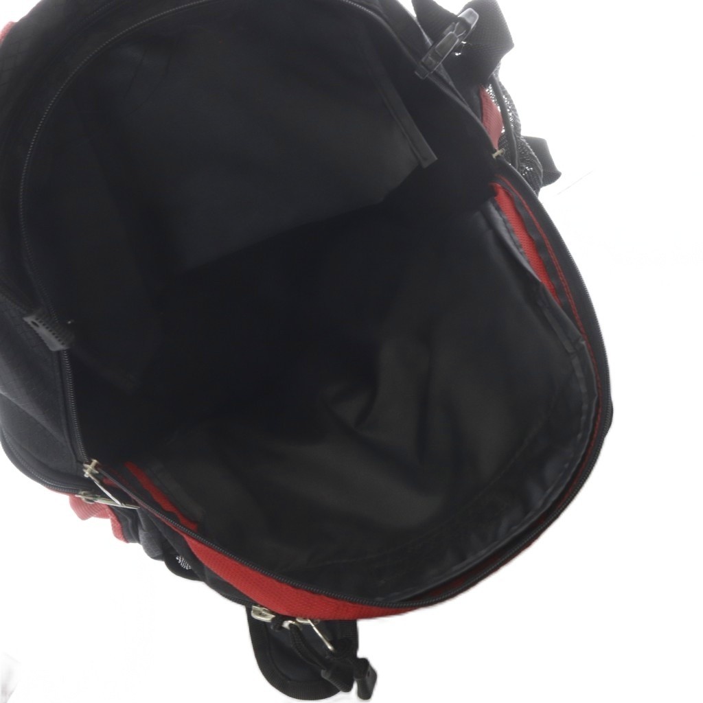 Prince Men’s Backpack Black Red Canvas B-Condition 32in Strap 45cm