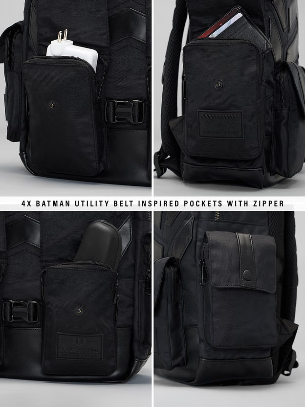 DC Batman: Gotham Gear Backpack Heavy Duty Bag Limited Edition – Official 2025