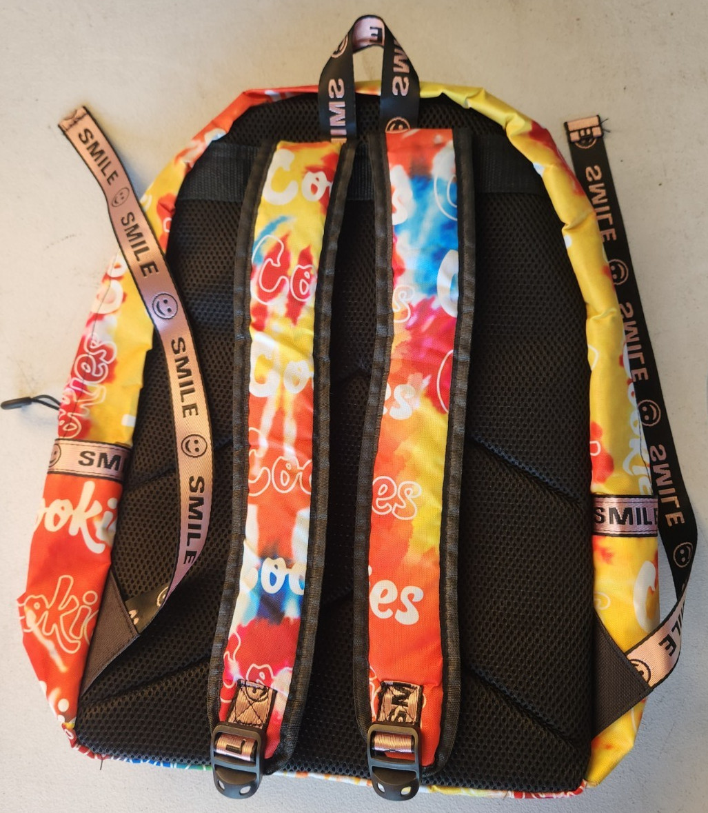 Cookies Smell Proof Sling Backpack Crossbody Bag Multicolor Tie Dye Streetwear