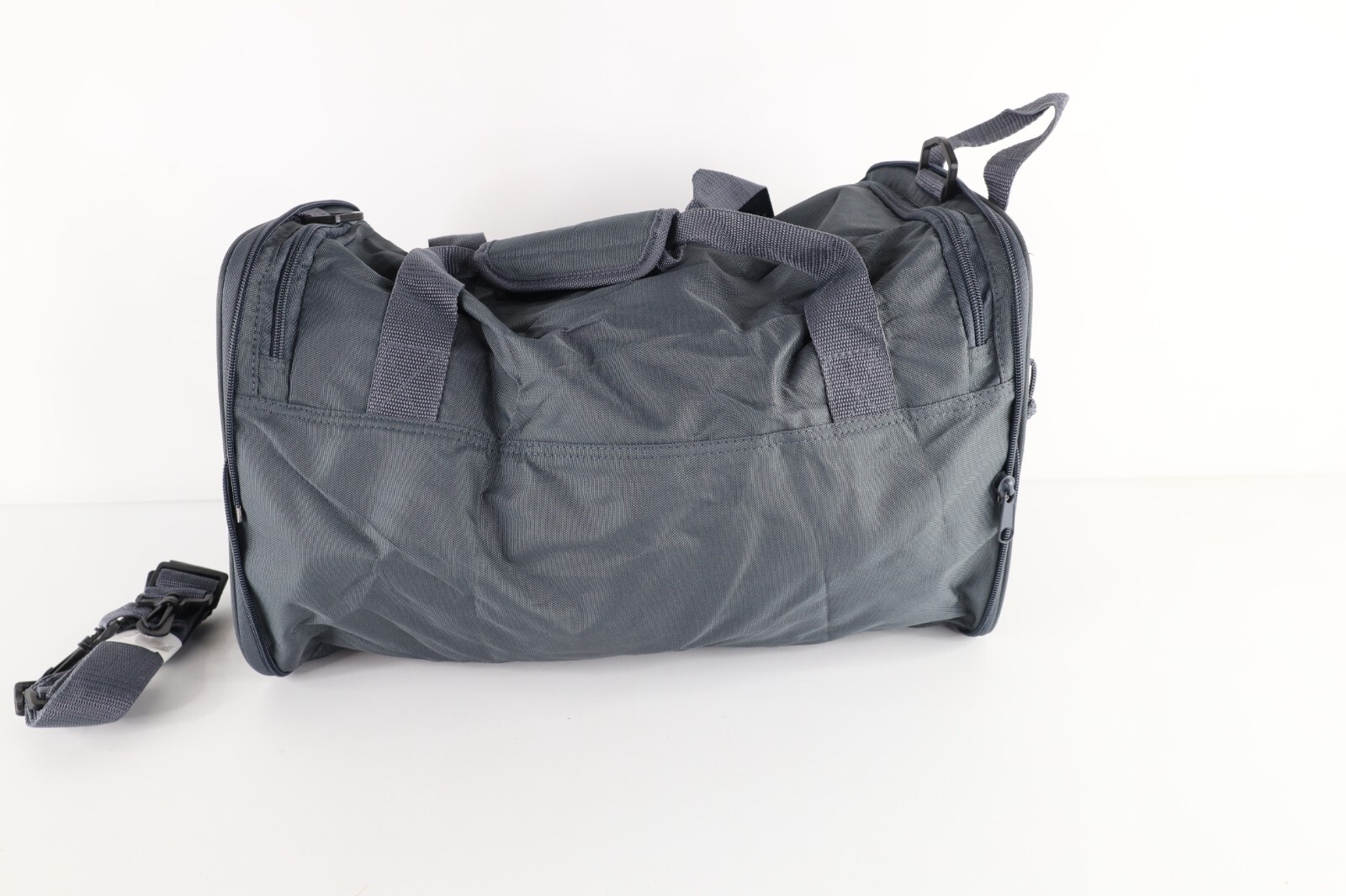 Deadstock Vintage Adventures by Disney Spell Out Handle Duffel Bag Carry On Gray