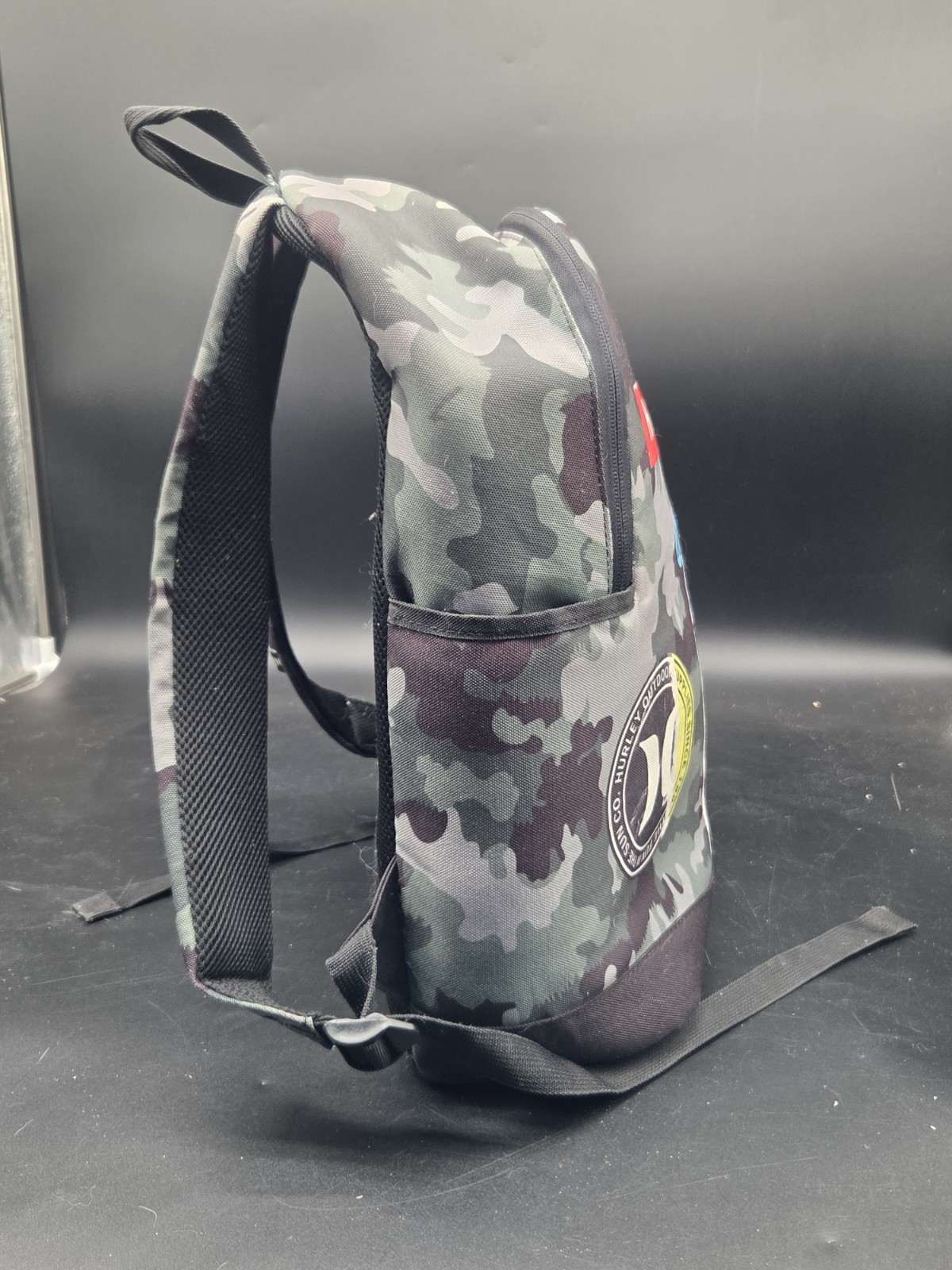 Large Hurley Backpack Padded Shoulders Laptop Bag