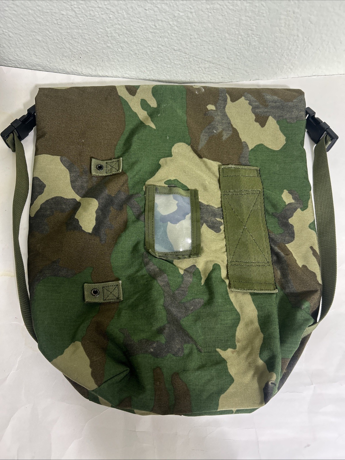 Unbranded Camo Rucksack Fold over Hook Loop 25x8x6
