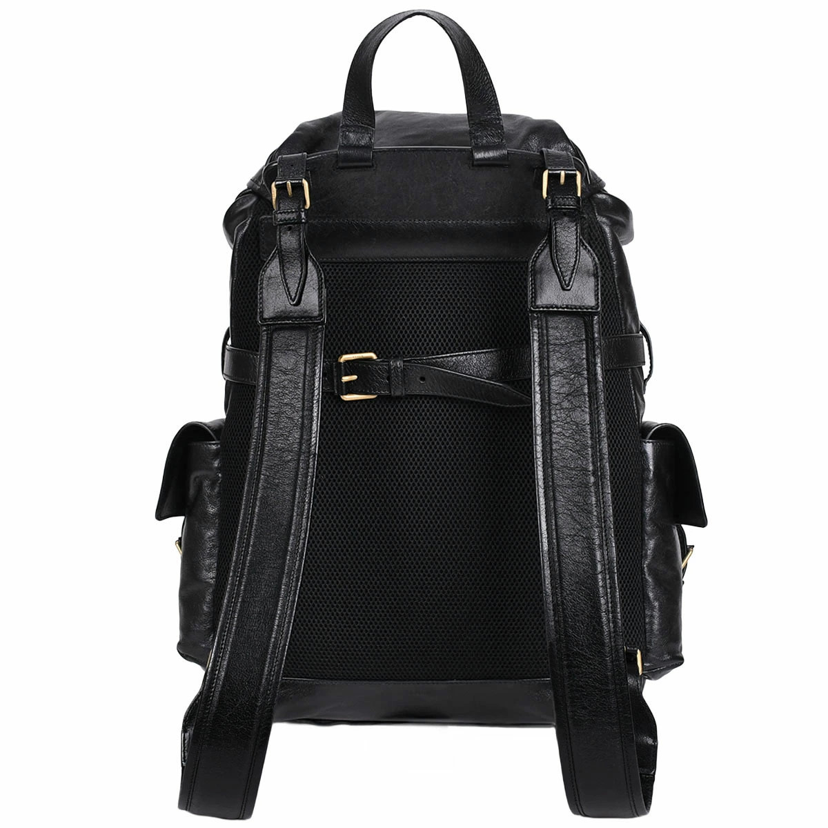 Gucci i I GG Marmont Liber Tiger Backpack Daypack Leather Black 526908 r0_0705