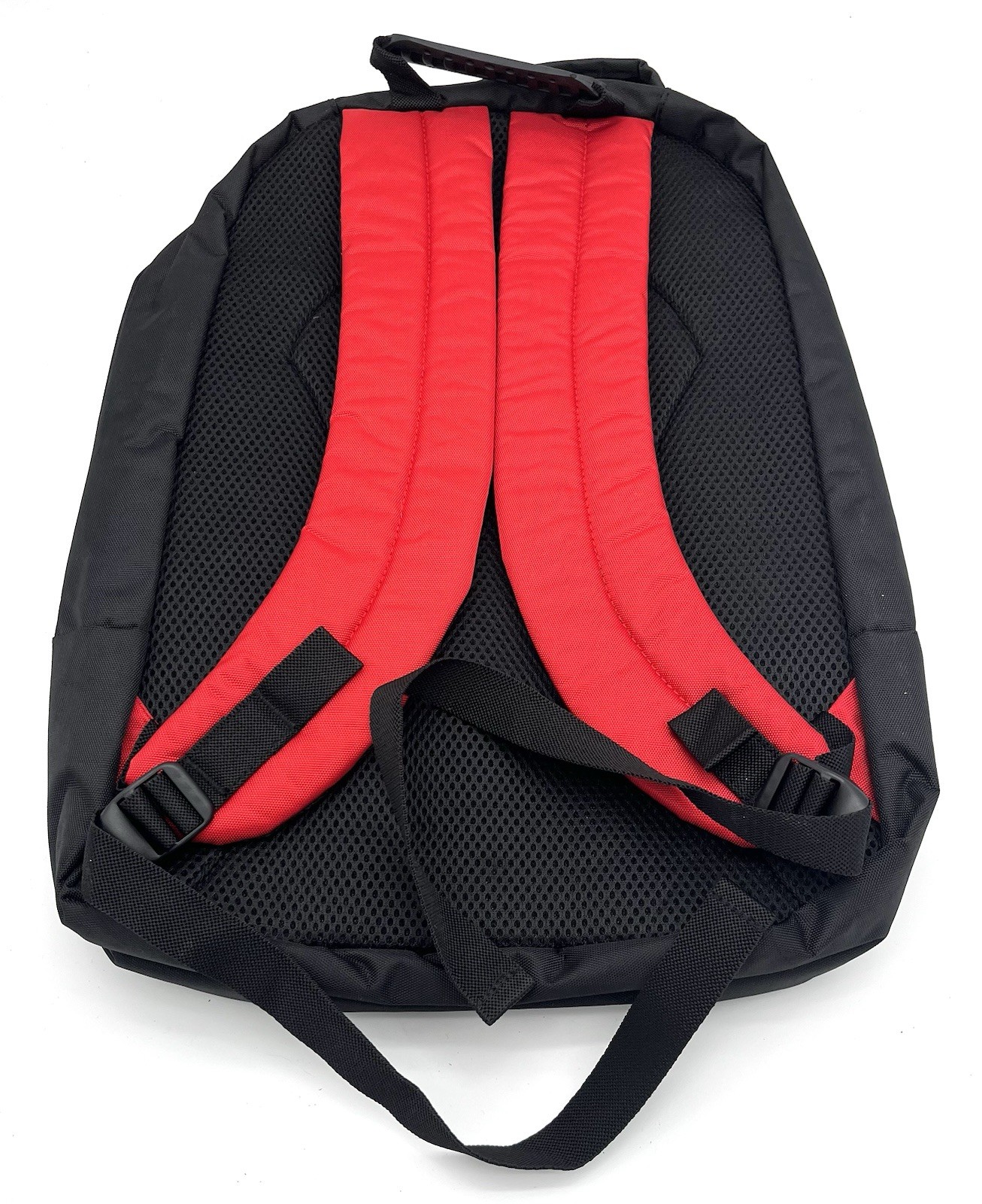 Swatch Backpack Red Black Swiss Made Padded Laptop Bag