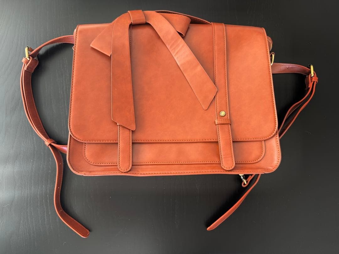 Ecosusi 2-Way Brown Convertible Bag