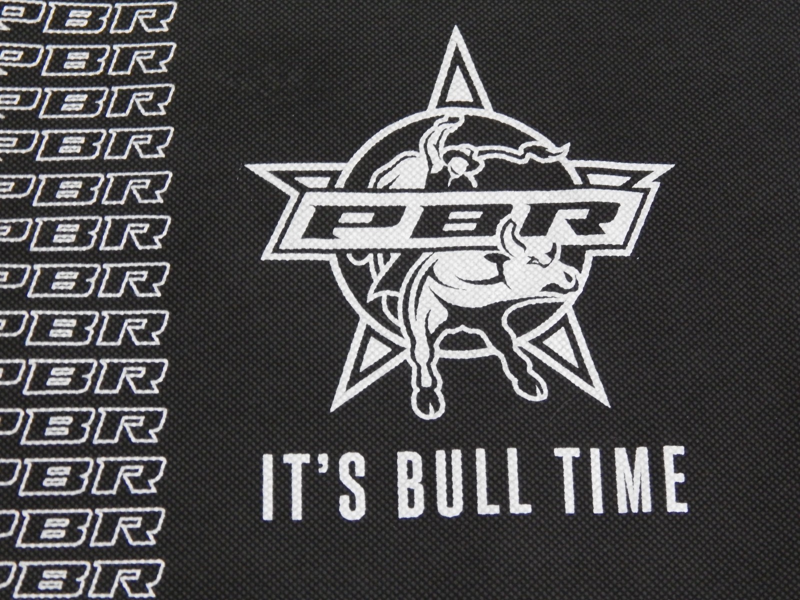 PBR Professional Bull Riders Drawstring Bag Tote Eco Friendly Reusable 16 X 13