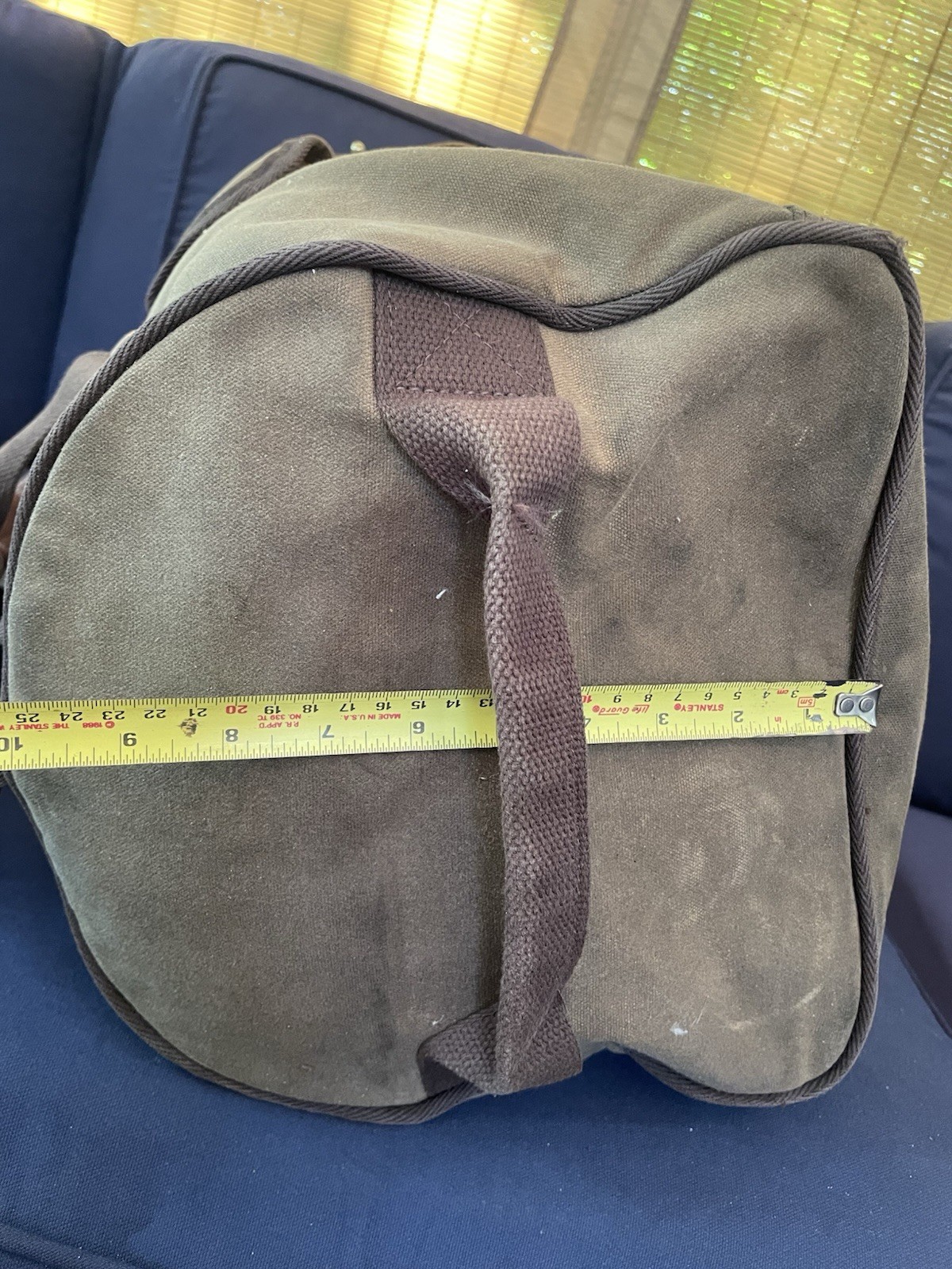 Frost River Explorer Medium Duffel Bag Waxed Canvas Leather Luggage Made in USA