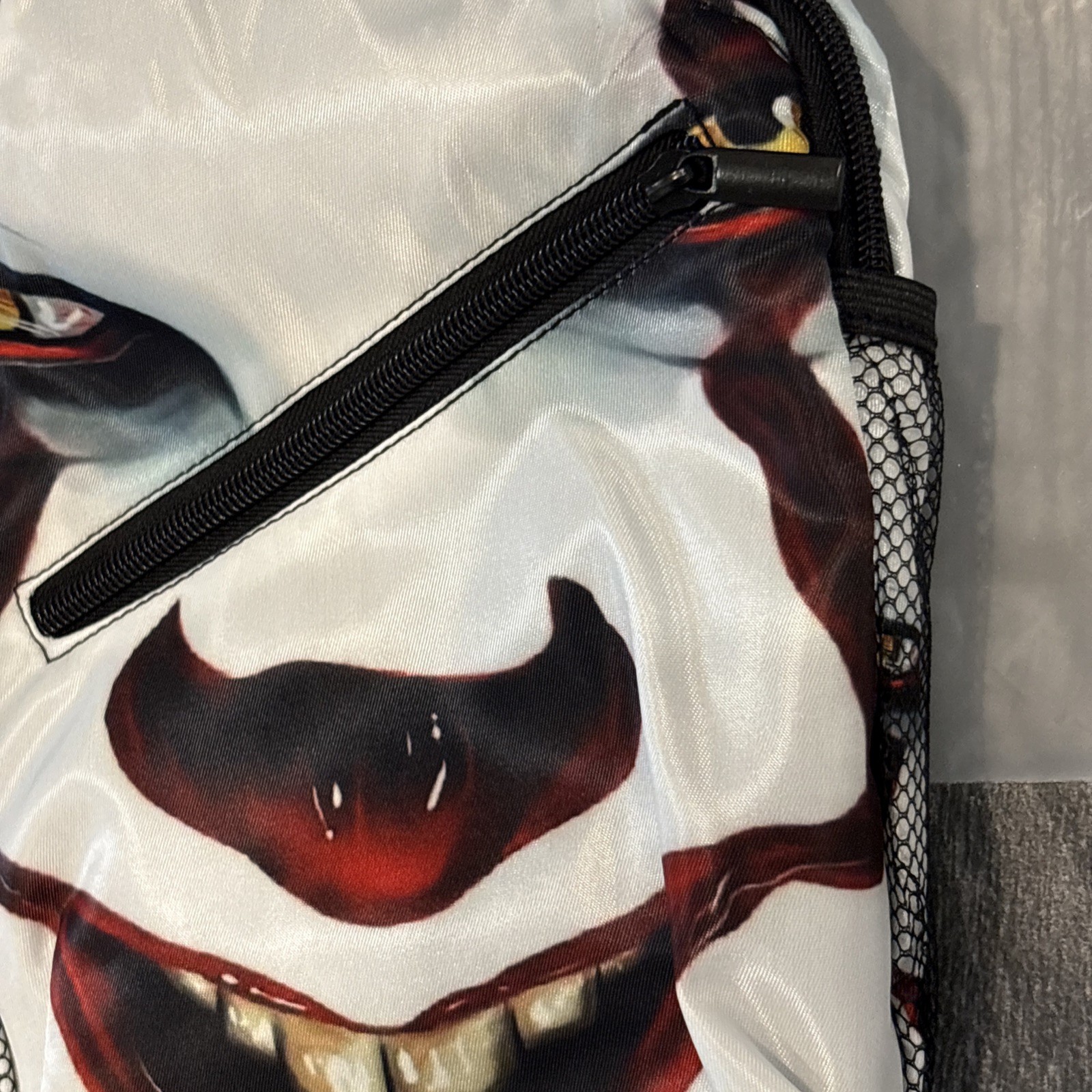 Halloween It Clown Chest Pack One Shoulder Crossbody Bag Scary Horror Frightened