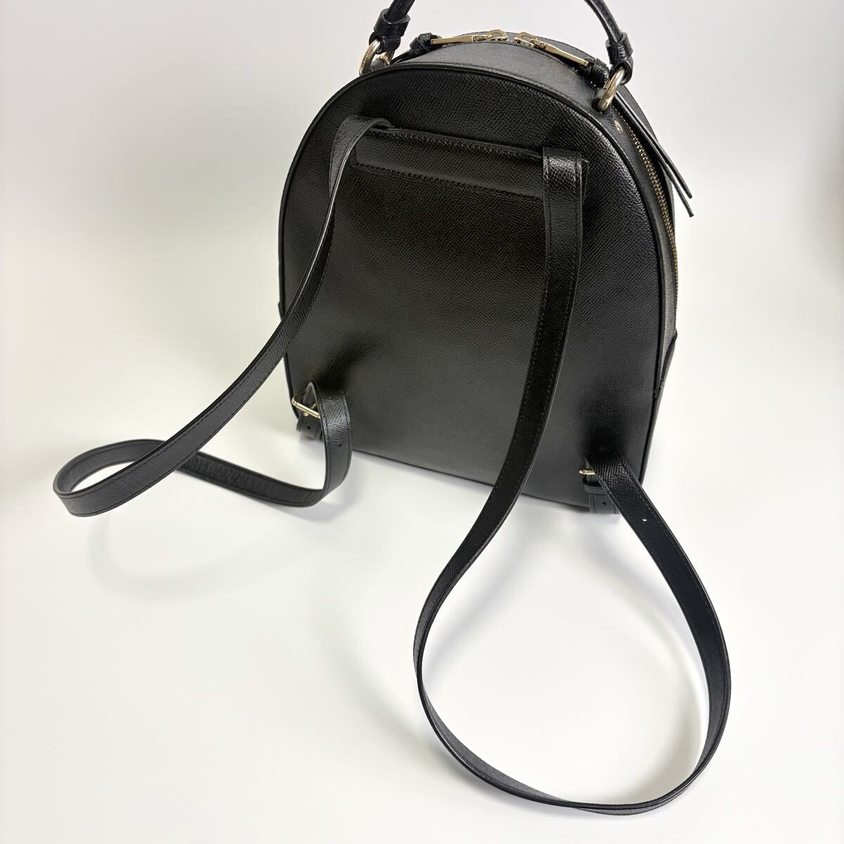 COACH Item Jordyn Backpack Black Leather 76624 from Japan