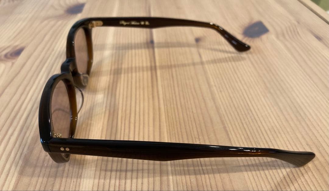 PHIGVEL Brown Frame Sunglasses with Hard Case – Pre-Owned From Japan