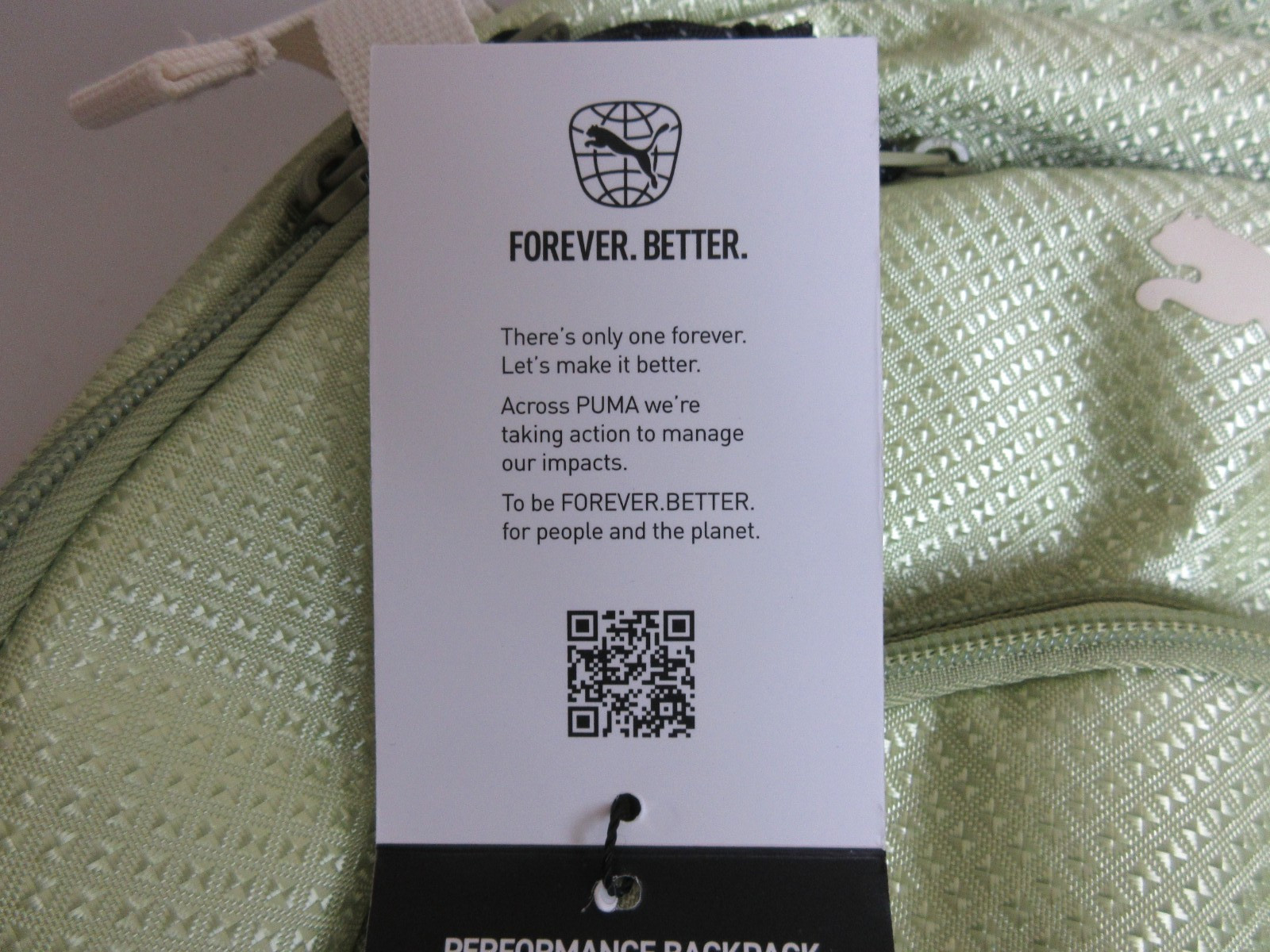 PUMA Challenger 2 Performance Backpack – Green (NWT)