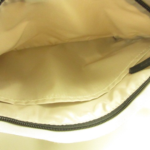 MUJI Shoulder Bag Greige Polyester Men’s Women’s Vintage Excellent Condition
