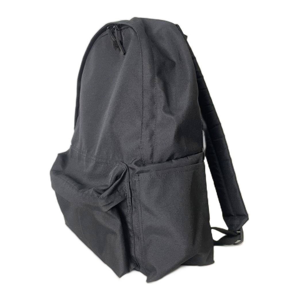 No-brand Nylon Black Men’s Backpack, Daypack, AB Condition, 16-36″ Strap