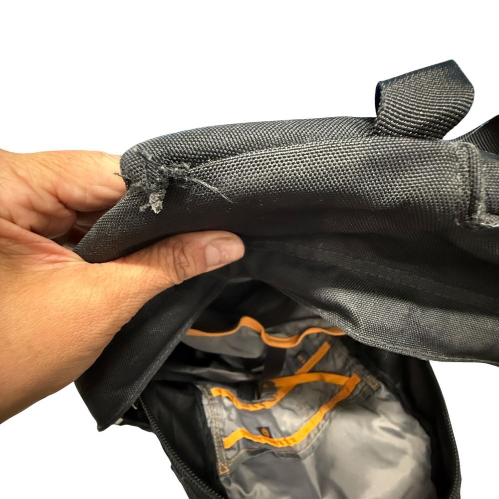 The North Face Black Backpack Daypack Ergonomic Padded Straps Outdoor Adventure