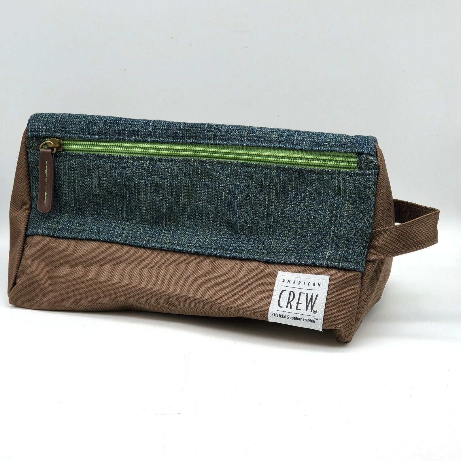 American Crew Men’s Travel Tote Bag Zippered NWOT Shaving Bag