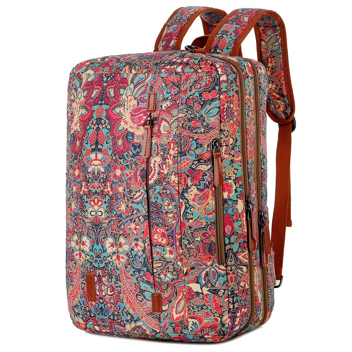 Large Convertible Backpack 17 Inch Laptop Bag Case Briefcase Travel Outdoor b…