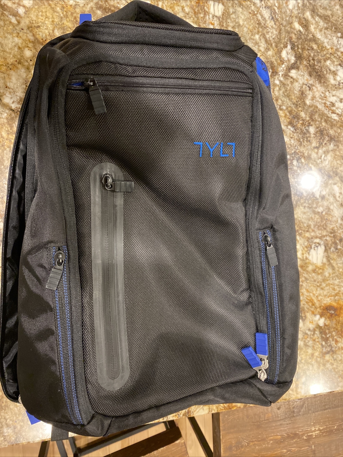 Large Computer Bag. Black And Blue In Color. See Picture For Brand. New.