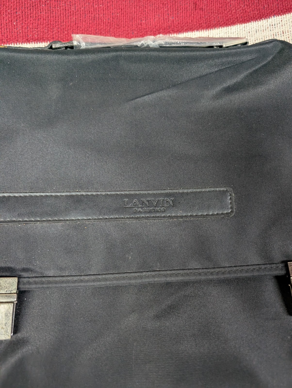 Serviette / Sacoche d’ordinateur Lanvin Parfums Black Messenger Bag
