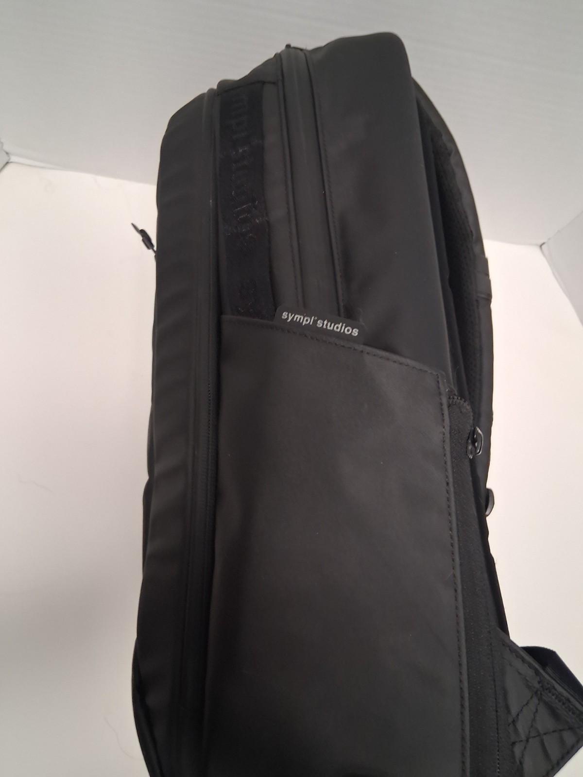 Sympl Studios Black Technical Backpack Cordura Laptop Travel Bag