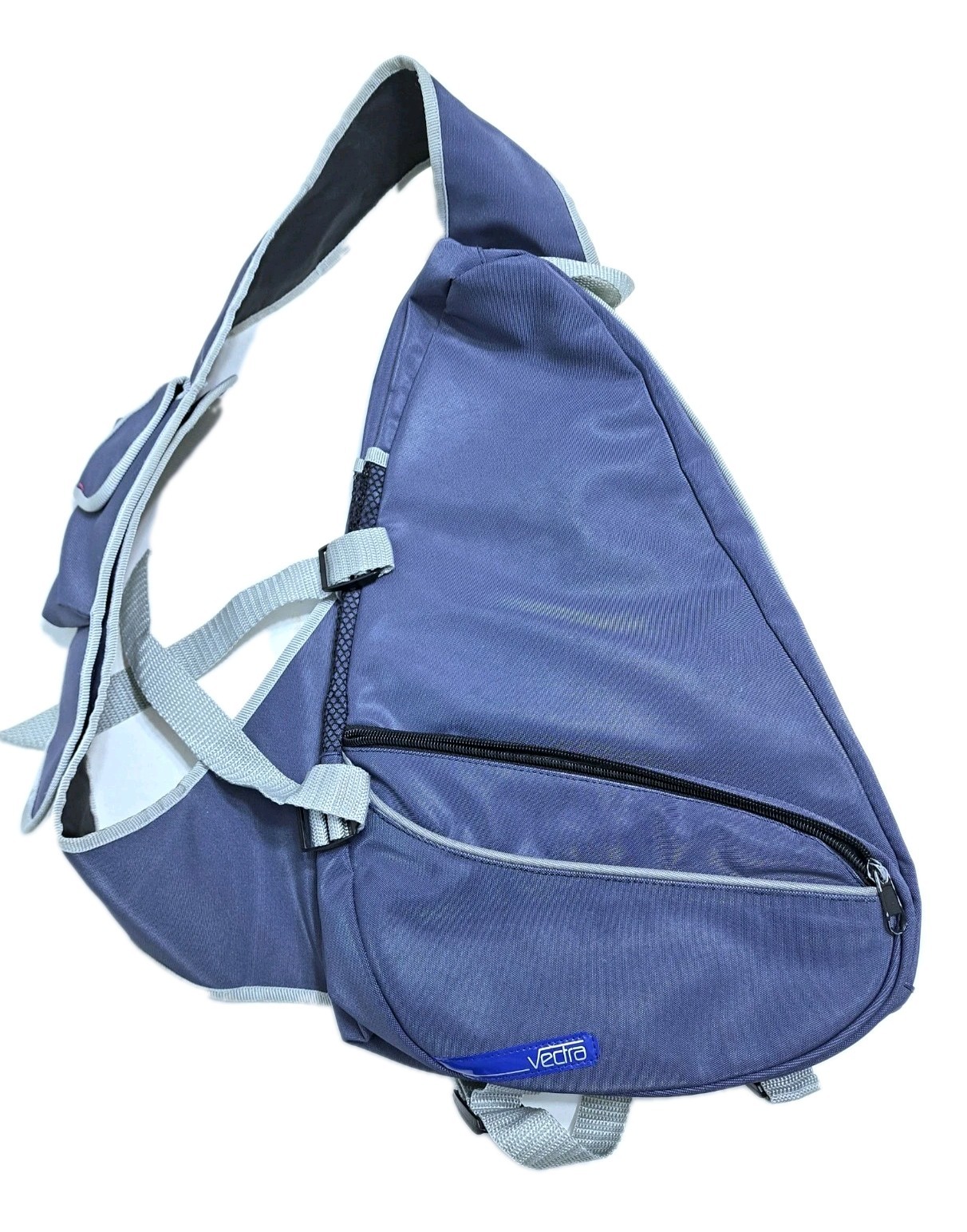 VECTRA Healthy Back Sling Backpack Blue Shoulder Crossbody Messenger Bag