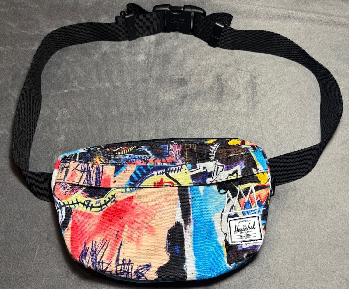 Herschel Jean Michel Basquiat skull studio nineteen Fanny Pack Crossbody Bag