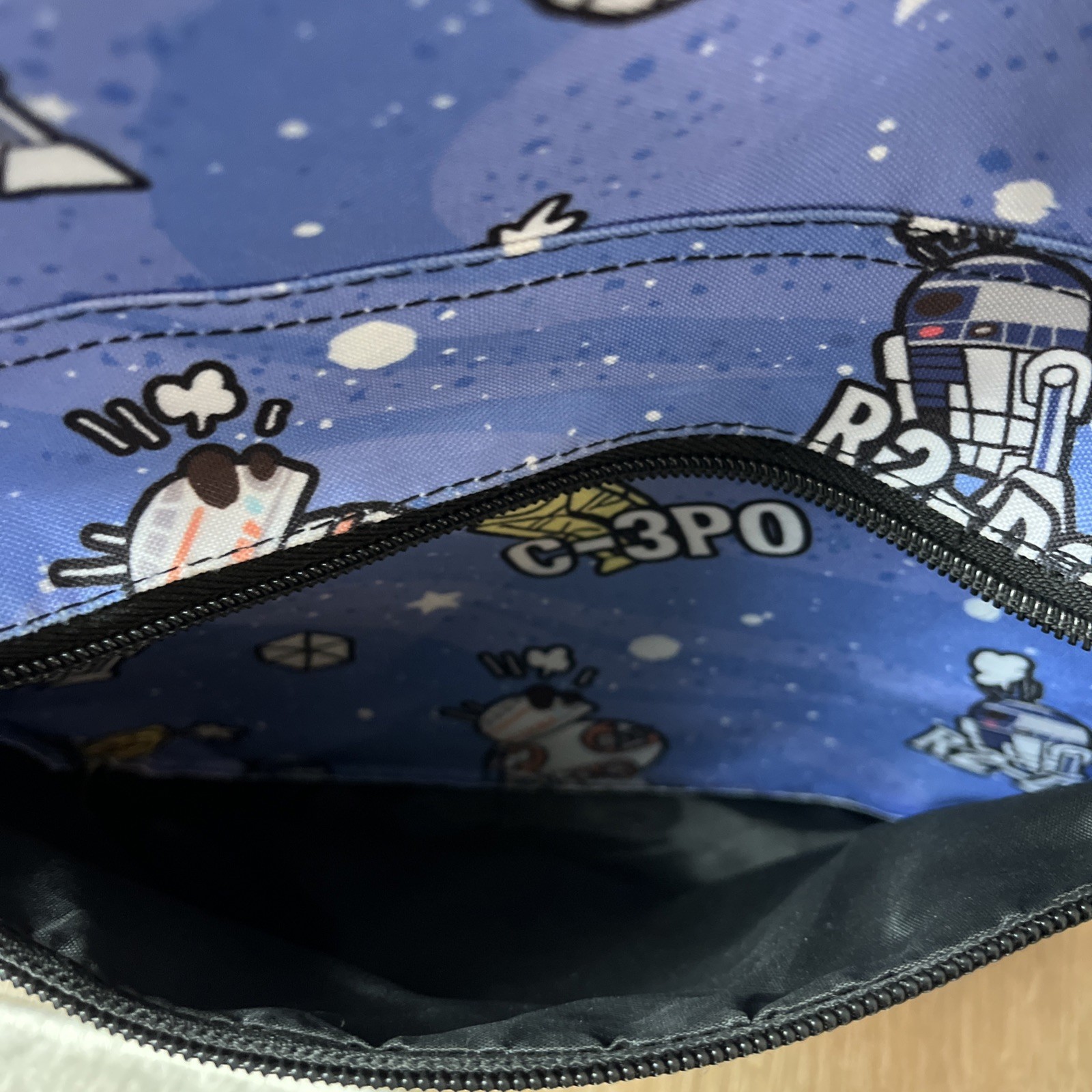 Disney Star Wars Droids Backpack BB8 R2D2 C-3PO Millennium Falcon School Travel