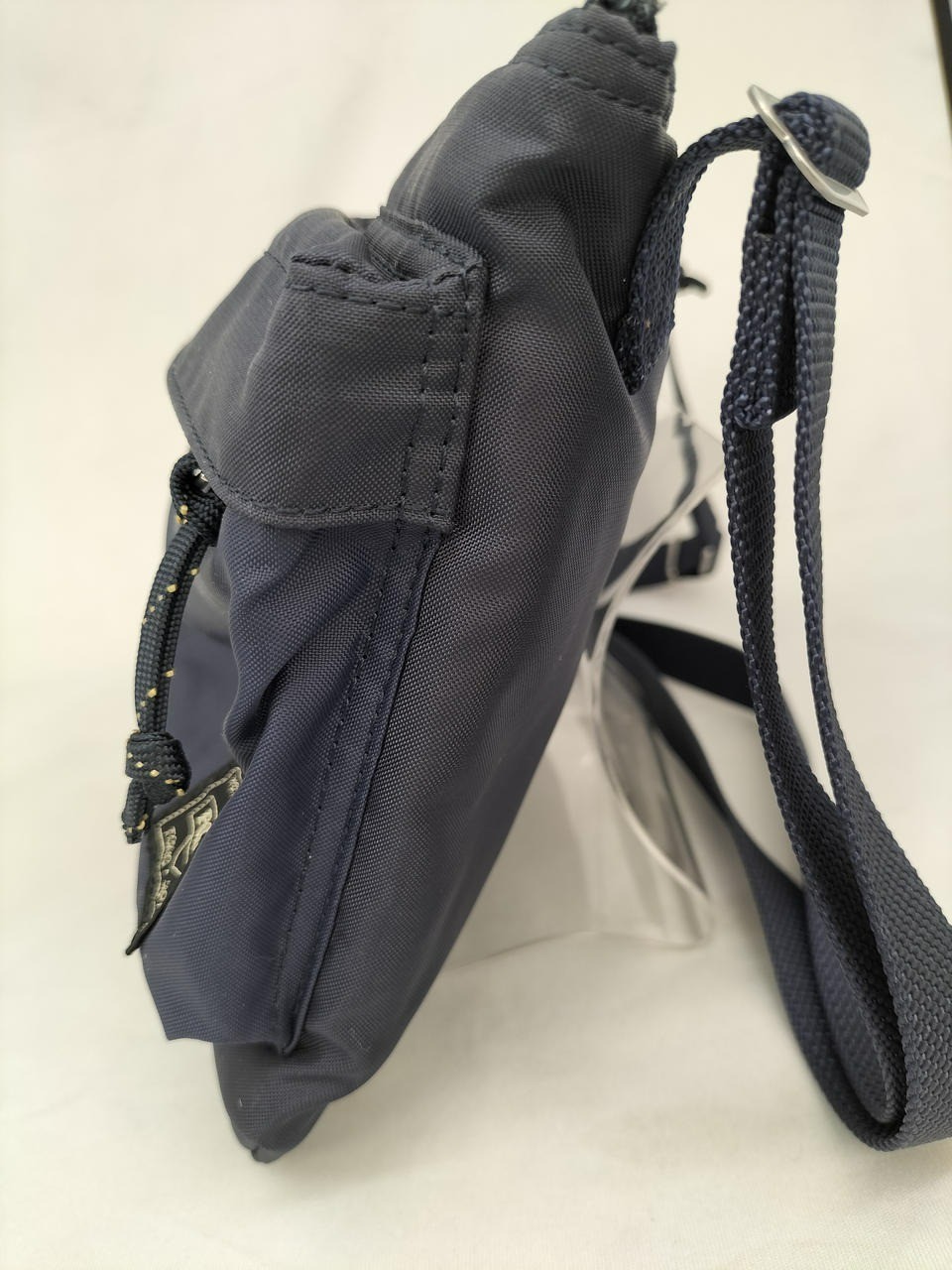 PORTER FORCE SHOULDER BAG 855-05458 Navy W26×H20cm Very Good Japan Used JP t56