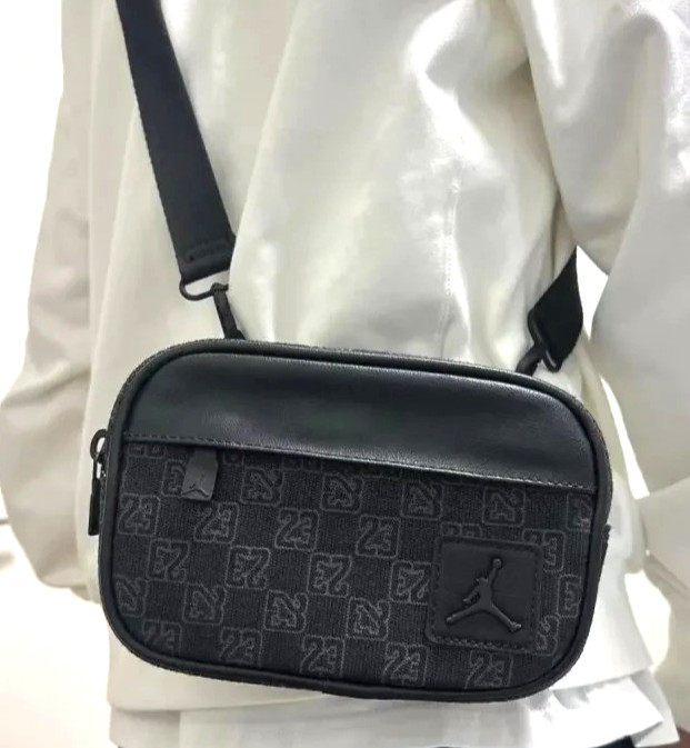 Jordan Camera Crossbody Bag Monogram 1.5L Black