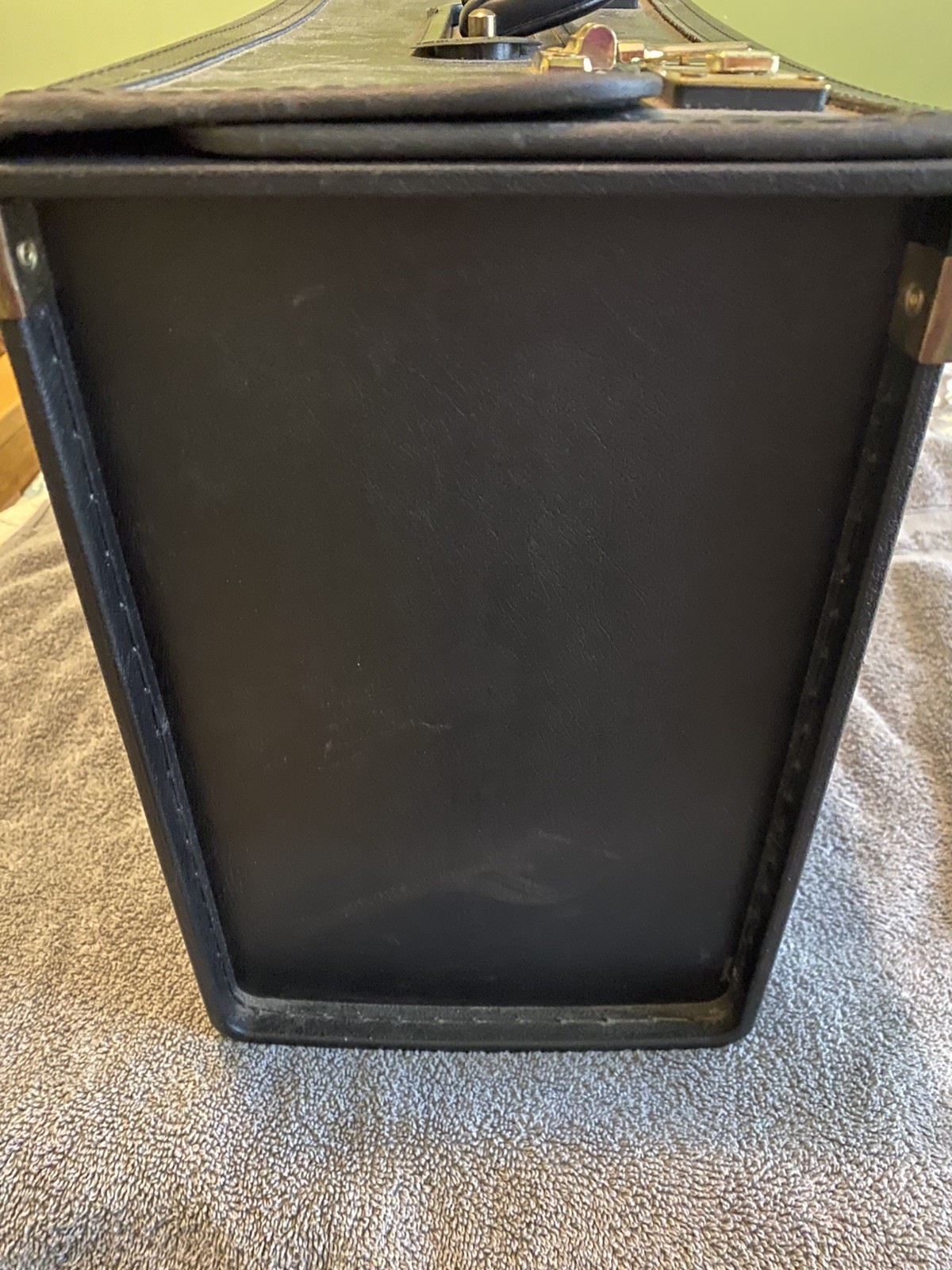 Vintage Black Briefcase