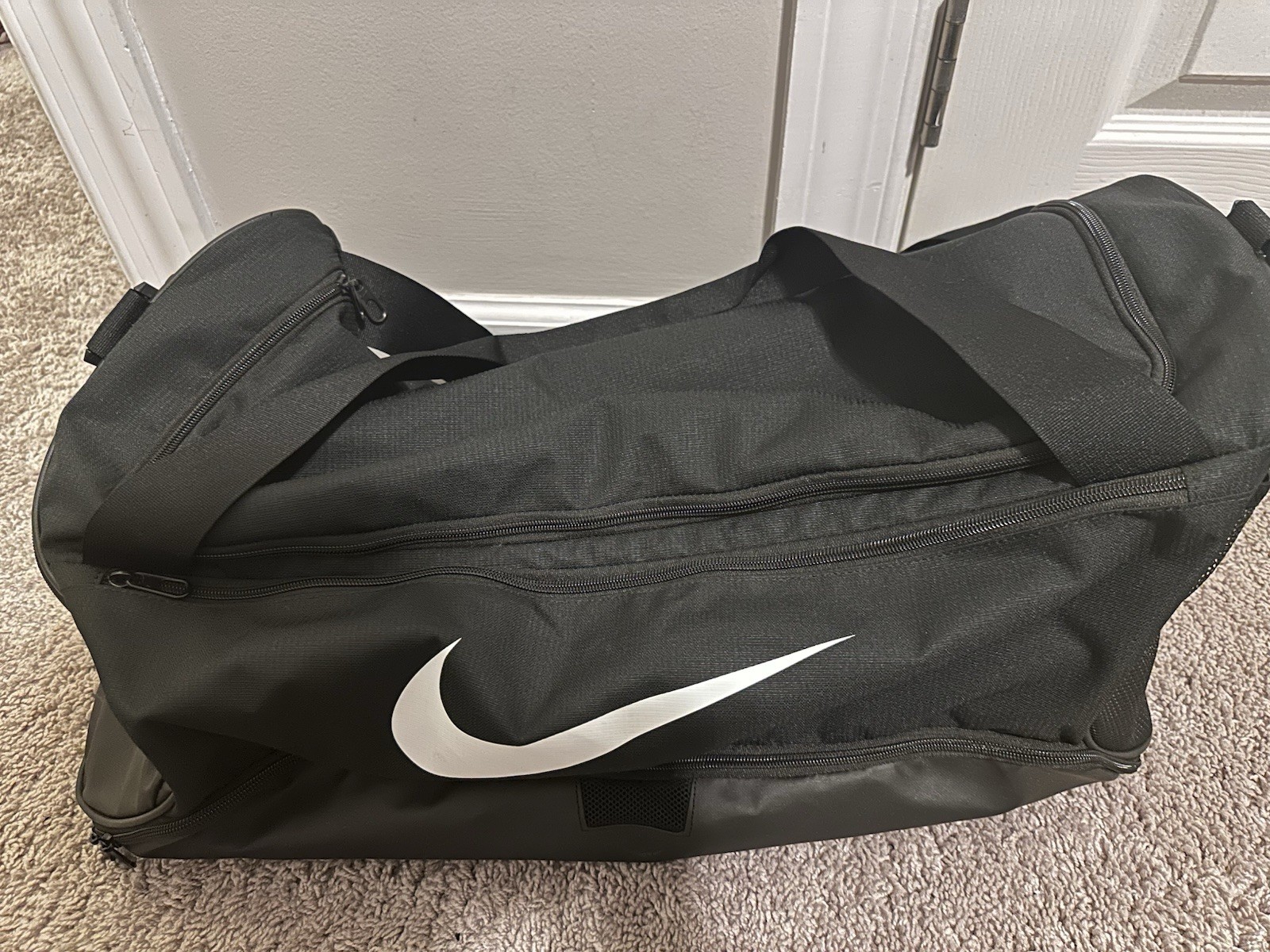 Nike Gym Duffel Bag M size ck0937-010 Black BK 50 x 35 x 100 cm New