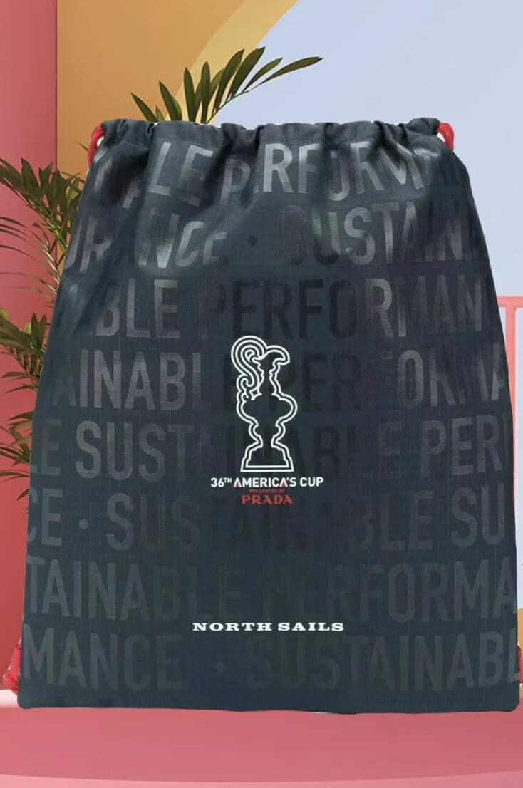 North Sails 36th Americas Cup Presented By Prada Pull String Bag 45x38cm