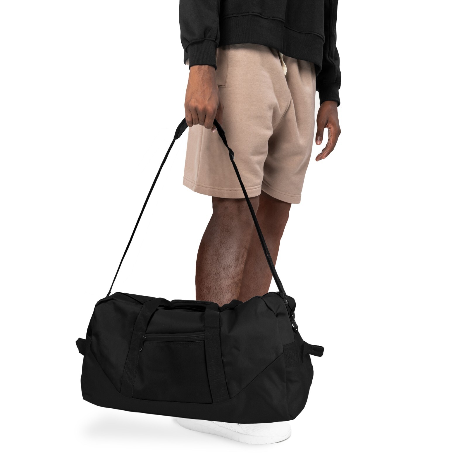 DALIX 21″ Sports Duffle Gym Sling Travel Bag in Black