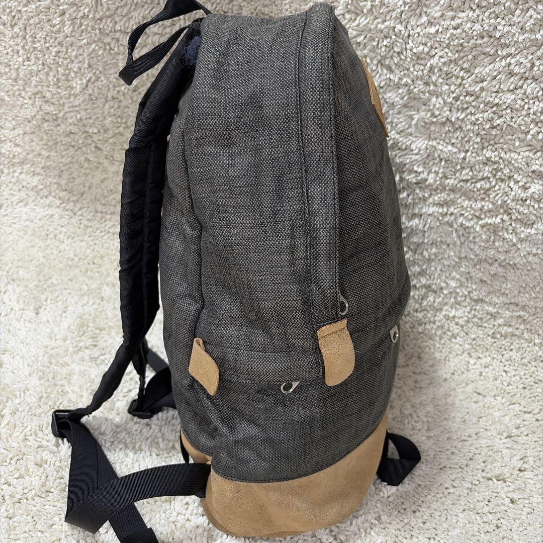 The North Face Nanamica Medium Daypack Charcoal Gray × Beige Used