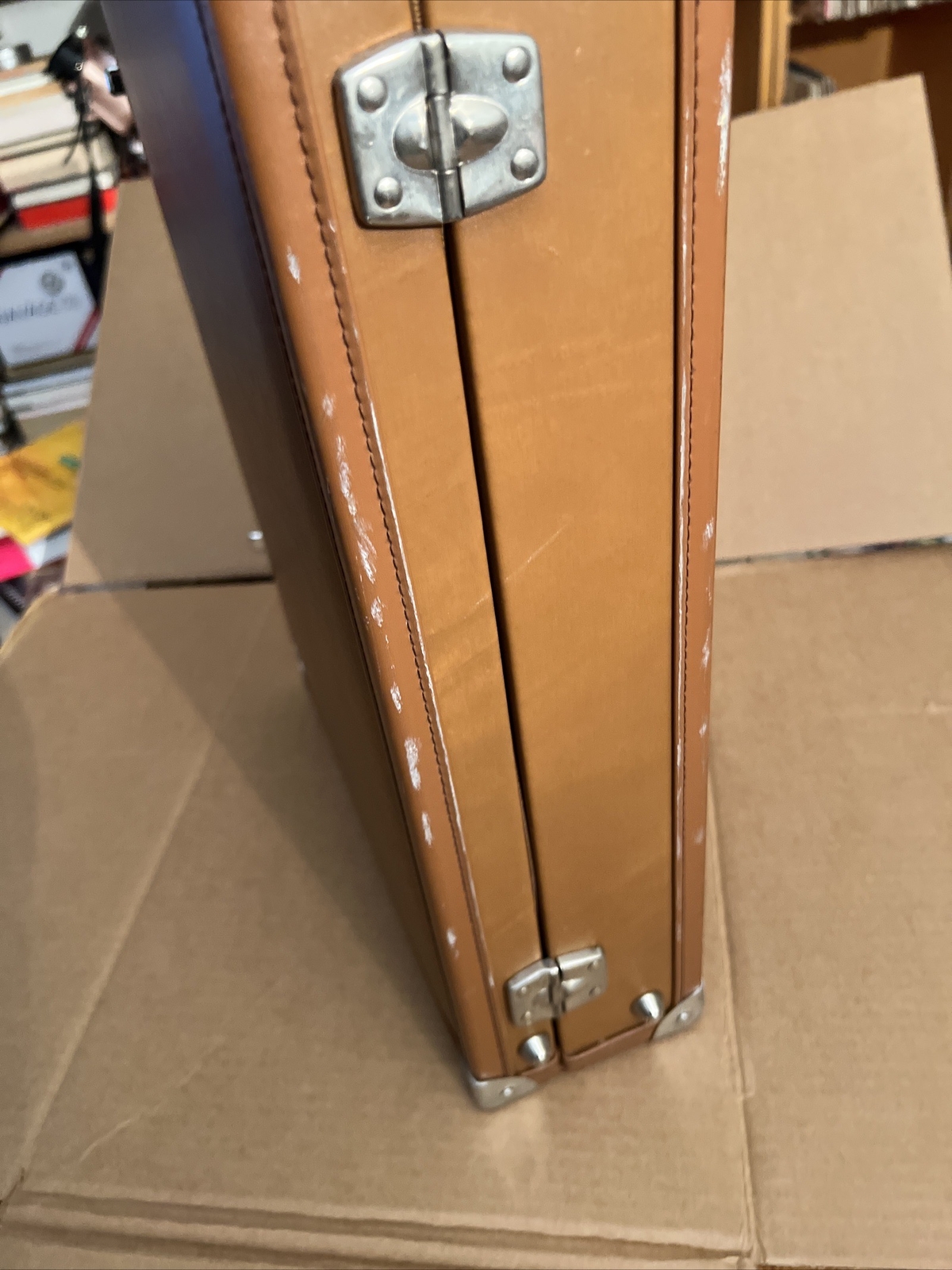 LAGERFELD LTD. Vintage Attaché Briefcase( no keys)