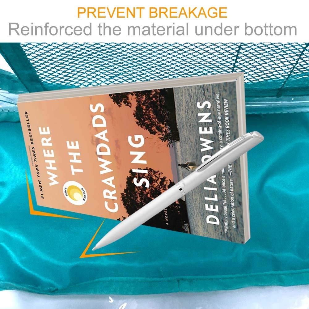 Clear Backpack 0.5mm Heavy Duty PVC – Stadium Approved Transparent Bookbag