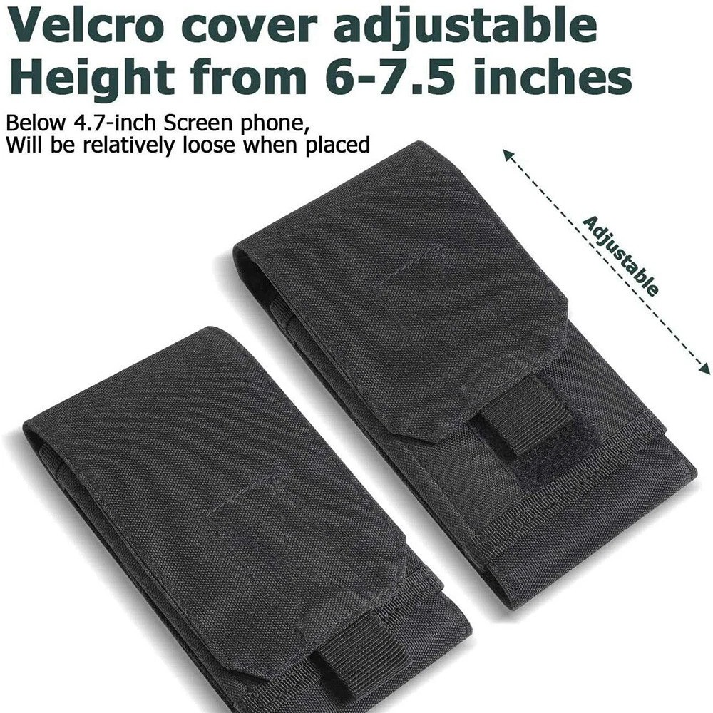 Tactical Waist MOLLE Bag Hook Loop Belt Pouch Holster Case and Blet for Phones