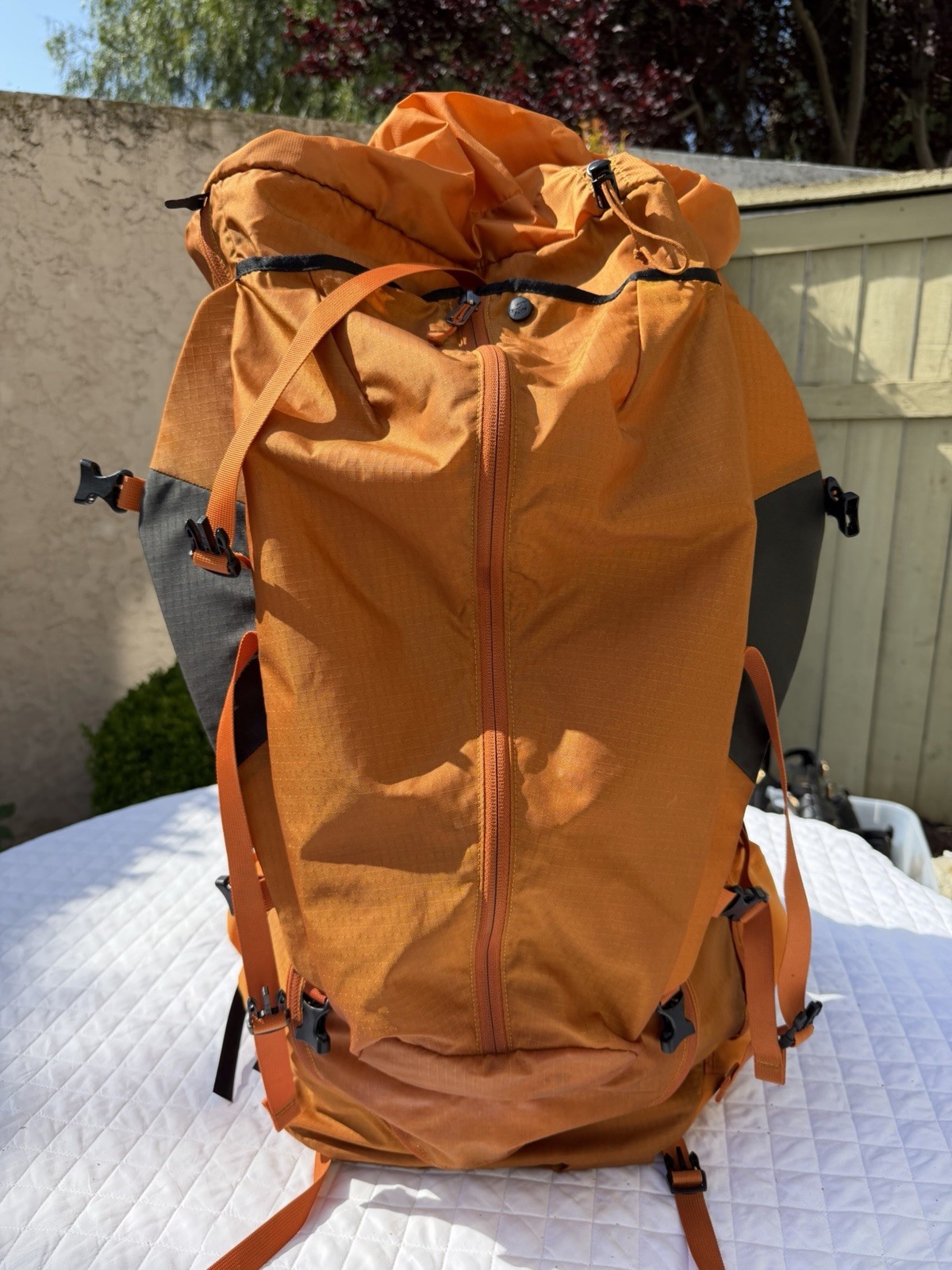 Arc’teryx Altra 65 Internal Frame Orange Ripstop Nylon 25” Backpack Rucksack Bag