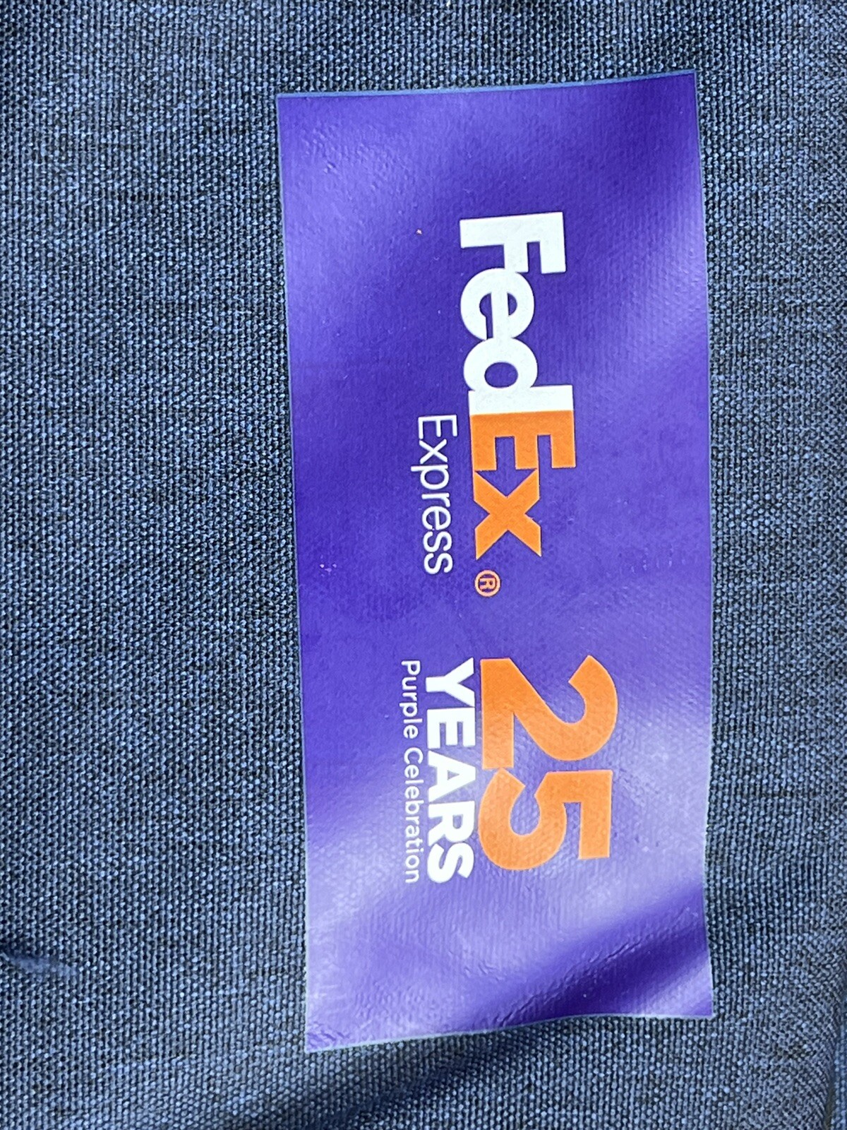 FedEx Backpack EXPRESS 25 Years Retired CELEBRATION NEW