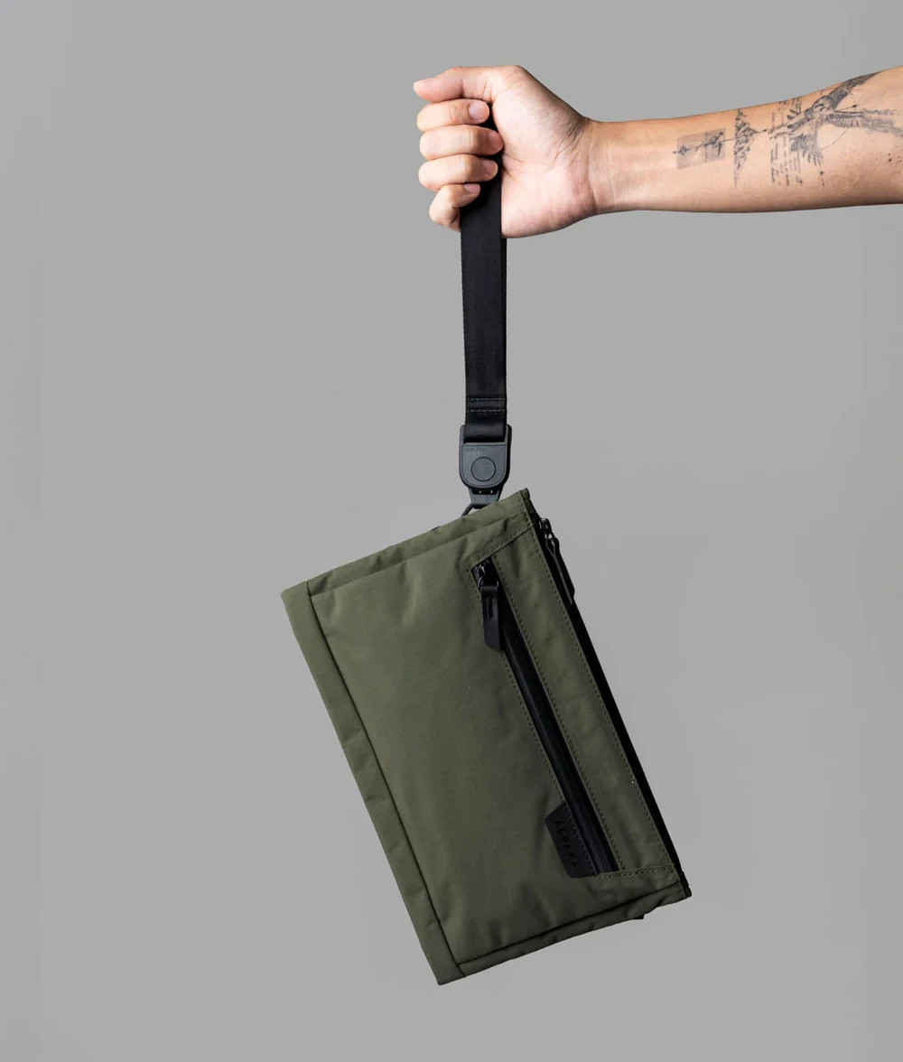 Alpaka Zip Pouch Max V2 Small Everyday EDC Carry Sling Bag – Axoflux Green – NEW