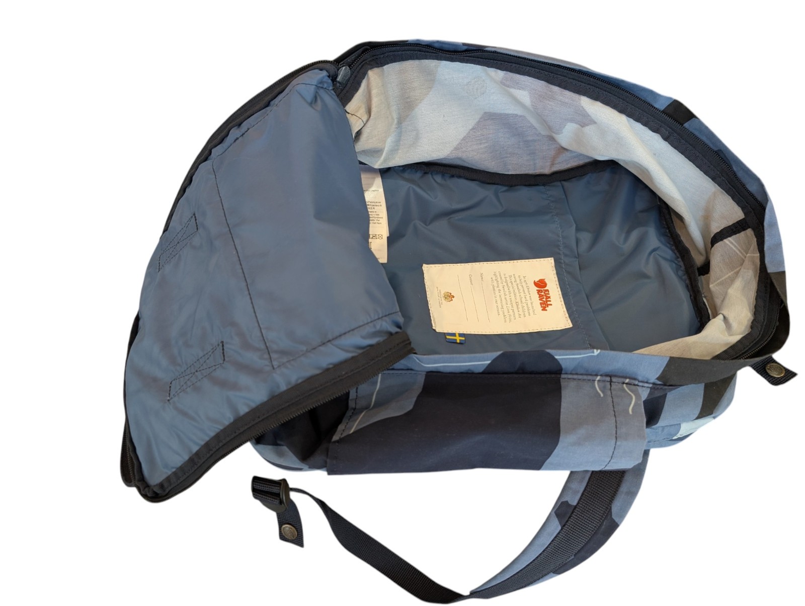 Fjallraven Kanken Art Laptop 15” Backpack Ocean Deep Blue Special Edition Bag
