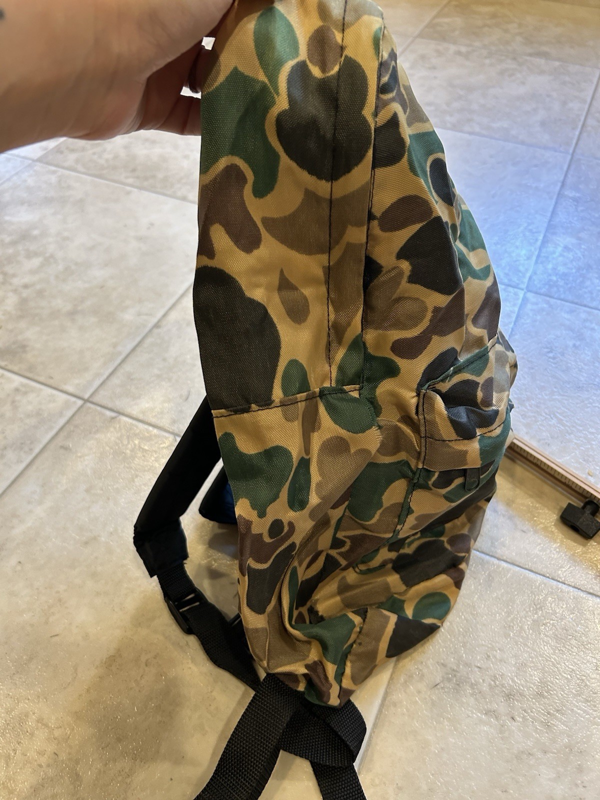 Duck Camouflage Nylon Backpack Lightweight Outdoor Hunting Hiking