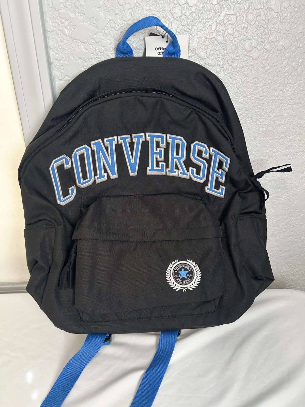 Converse Varsity Backpack With Padded Laptop Pocket, Blue & Black NWT