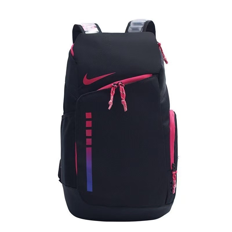 Nike Unisex Hoop Elite Backpacks 32L Black/Pink For Sport Basketball Travelling