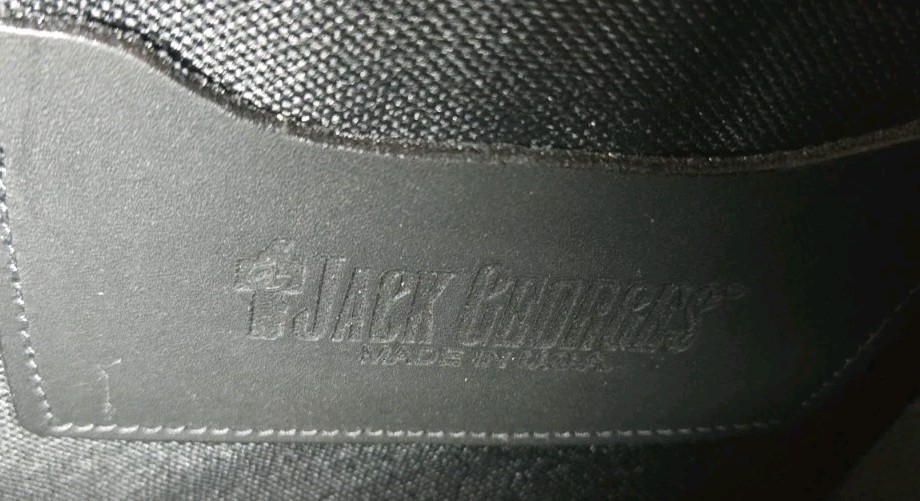 Jack Georges Black Leather Briefcase Laptop Bag – United Brotherhood Carpenters