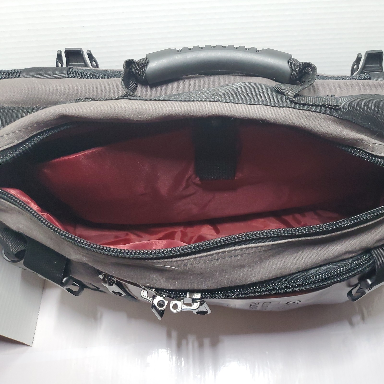 Sovrn Republic 30L Drifter 4.0 Convertible Canvas Duffle/Backpack Charcoal NWOT