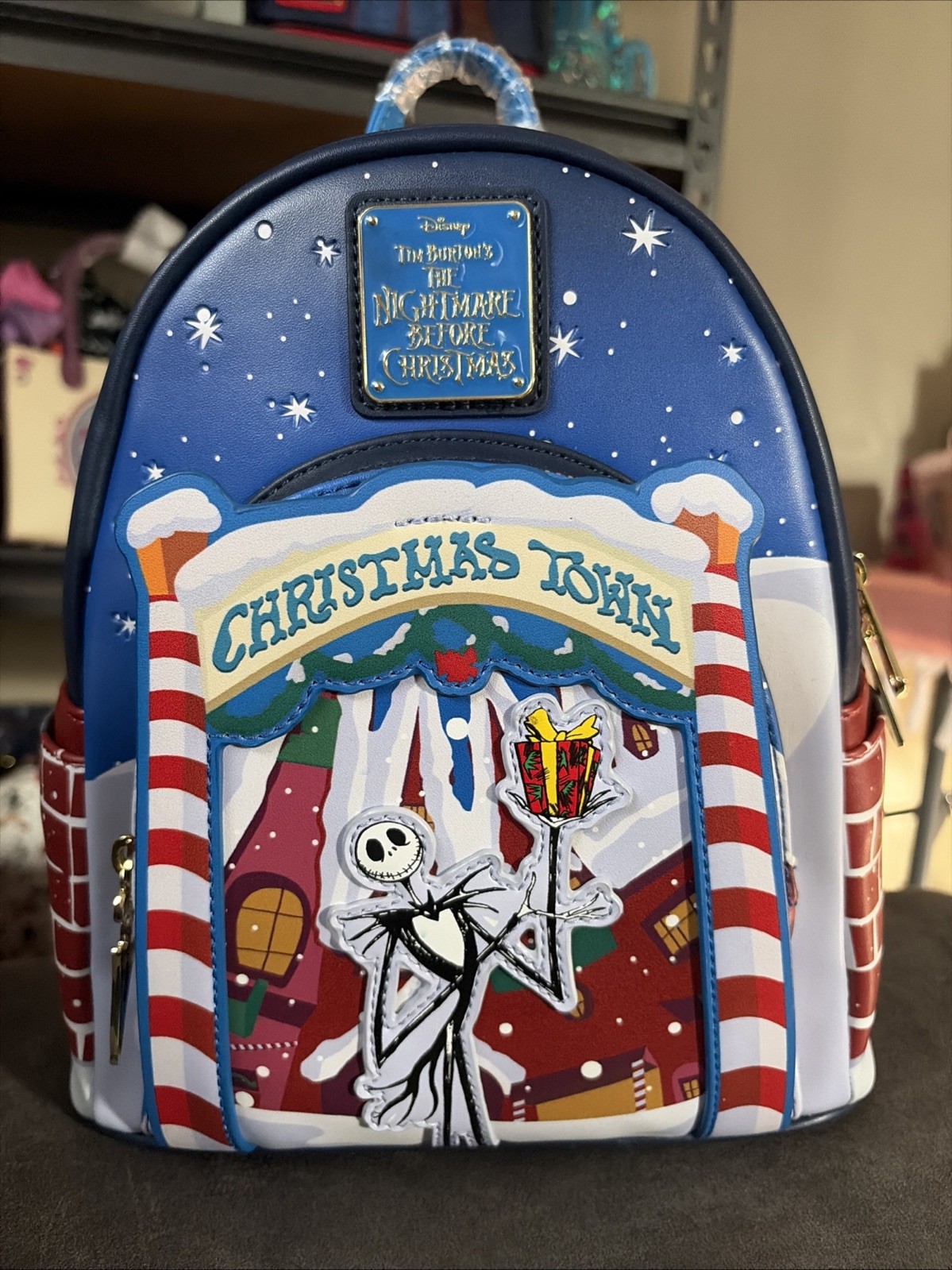 x NBC Christmas Town Mini Backpack – Festive Frights and Holiday Delights!