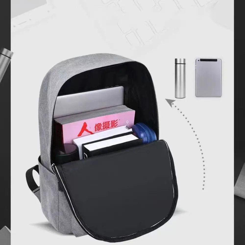 Trendy Men’s Minimalist Backpack Versatile Backpack Large Capacity School Studen